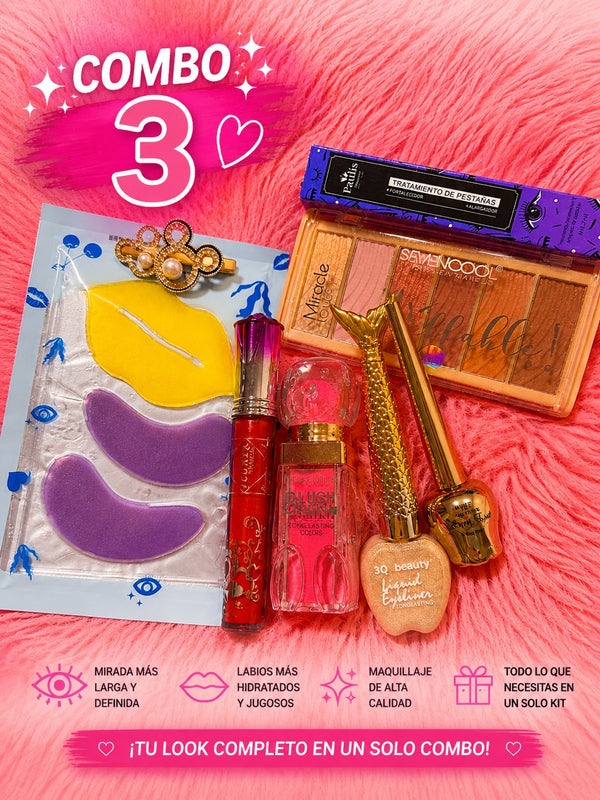 Combos de Maquillaje Afrodita JYE – Elige tu Kit Favorito ✨