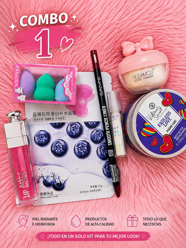 Combos de Maquillaje Afrodita JYE – Elige tu Kit Favorito ✨