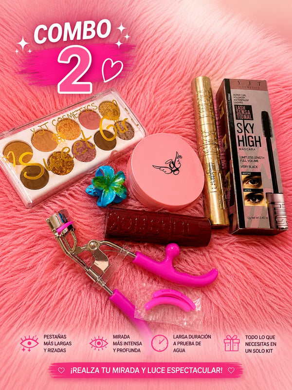 Combos de Maquillaje Afrodita JYE – Elige tu Kit Favorito ✨