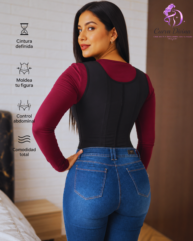 Faja Chaleco con Brasier Integrado