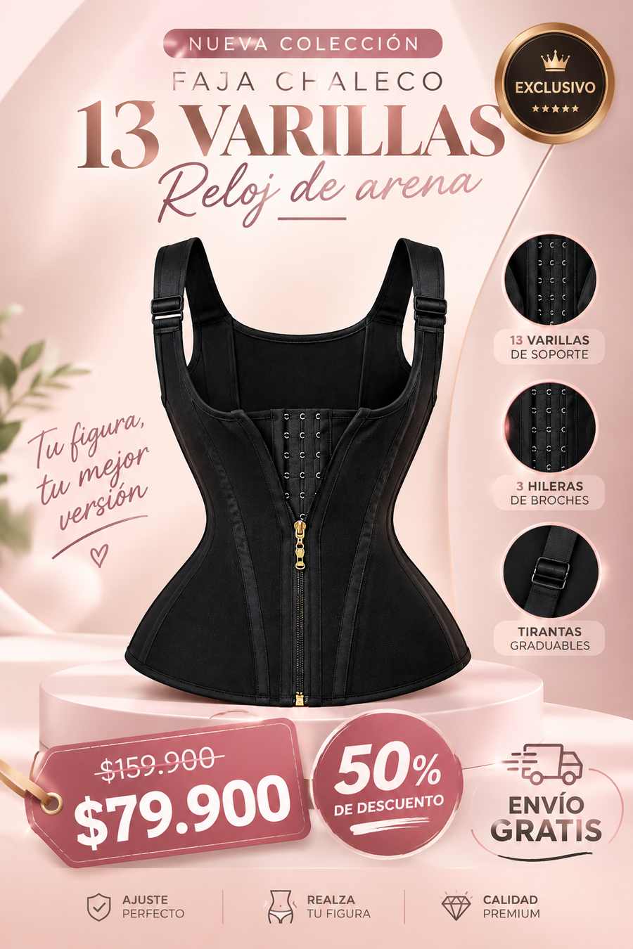 Faja Quita Fácil | Control Abdominal con Abertura