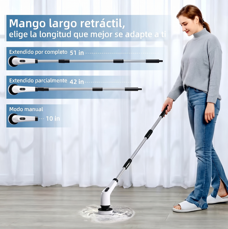 Cepillo 9 En 1 De Limpieza