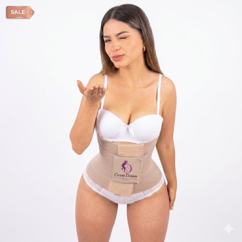 Faja Cinturilla Reloj de Arena | Moldea tu Cintura al Instante