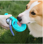💧 Botella de Agua 2 en 1 para Perros: Hidratación Fácil en Cualquier Aventura – Antigoteo y Compacta