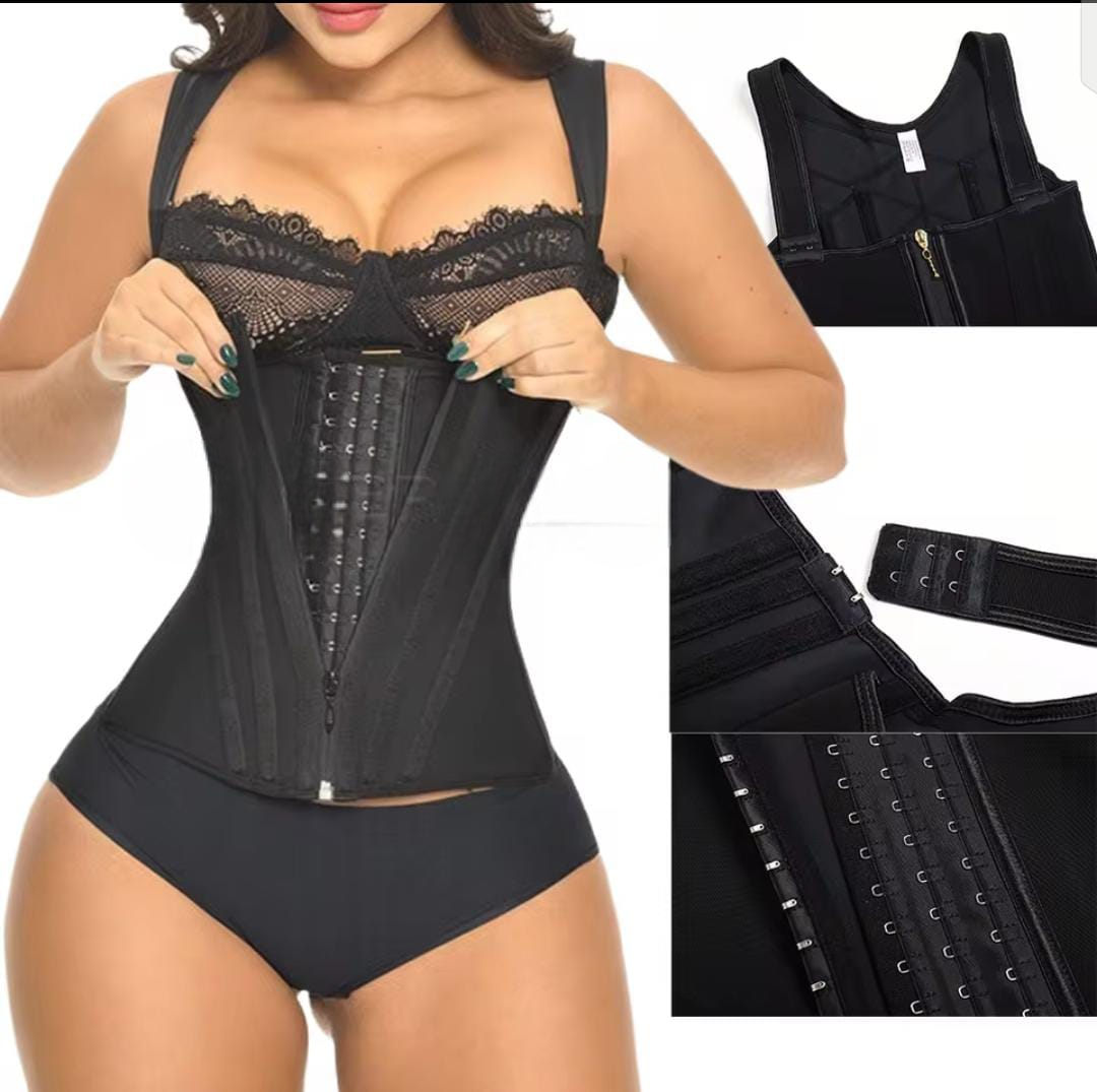 faja chaleco reloj de arena 13 varillas