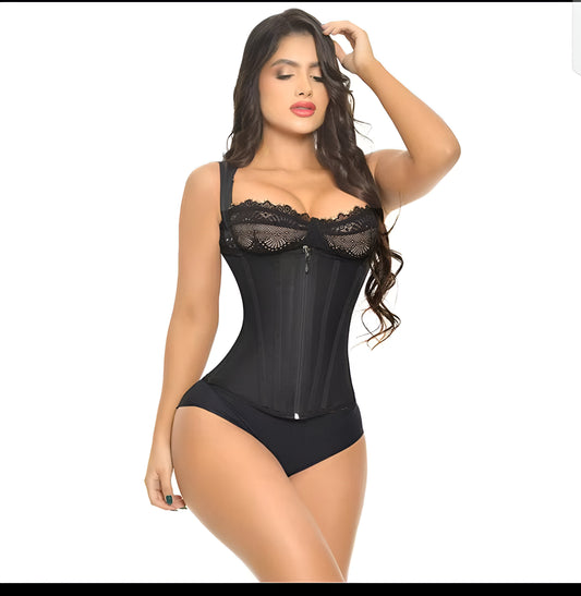 faja chaleco reloj de arena