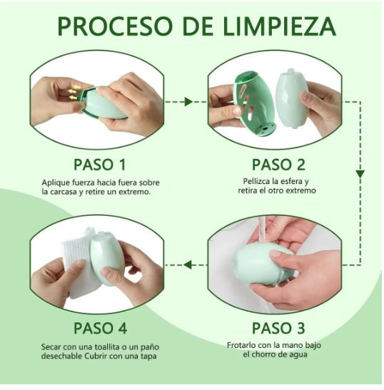 Rodillo Removedor de Pelusas Reutilizable y Lavable – Limpieza Rápida para Ropa, Sofás y Mascotas