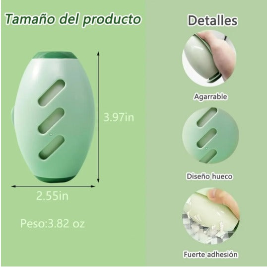 Rodillo Removedor de Pelusas Reutilizable y Lavable – Limpieza Rápida para Ropa, Sofás y Mascotas