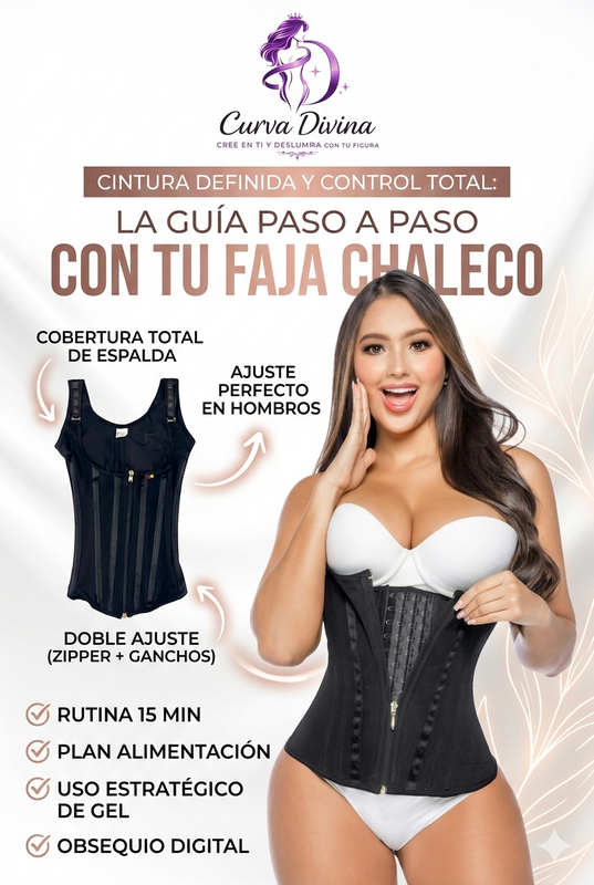 Faja Chaleco Moldeadora 13 Varillas